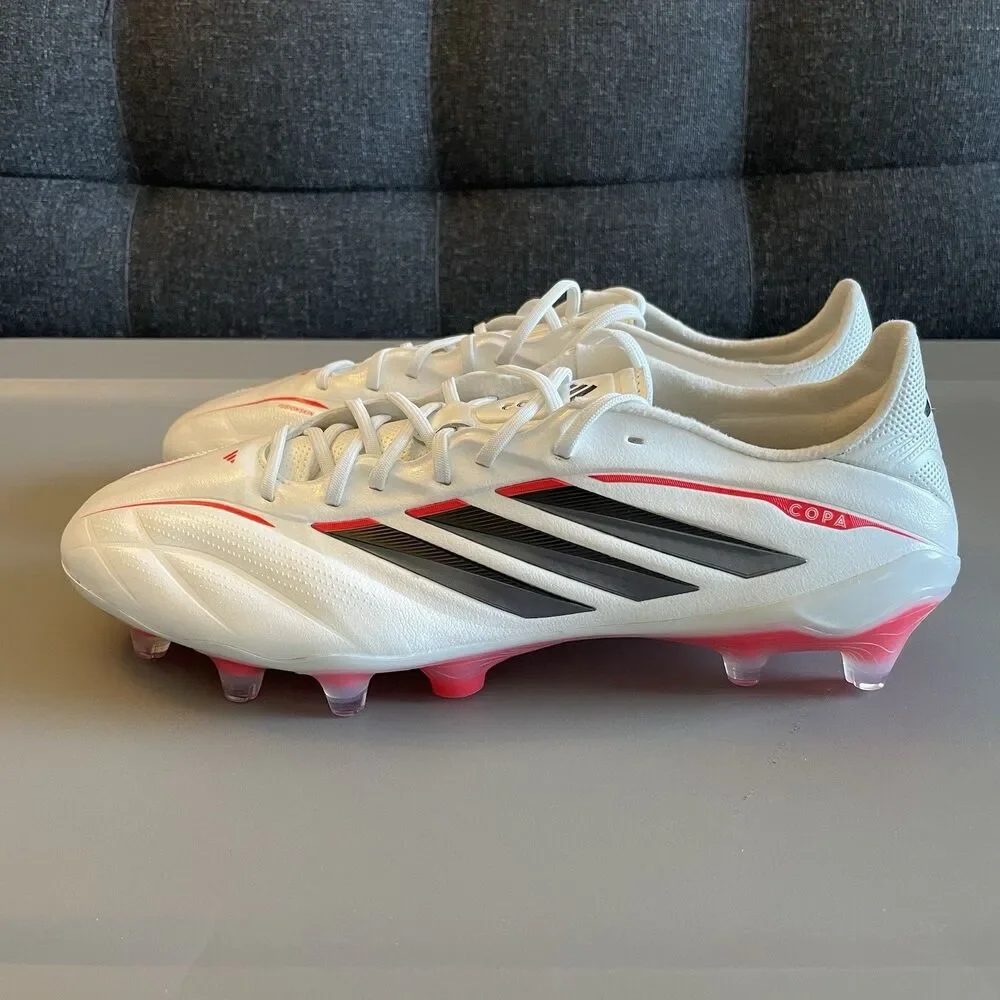 ADIDAS COPA PURE IV ELITE White Lucid Red Mens Sz 7.5 / Womens Sz 8.5